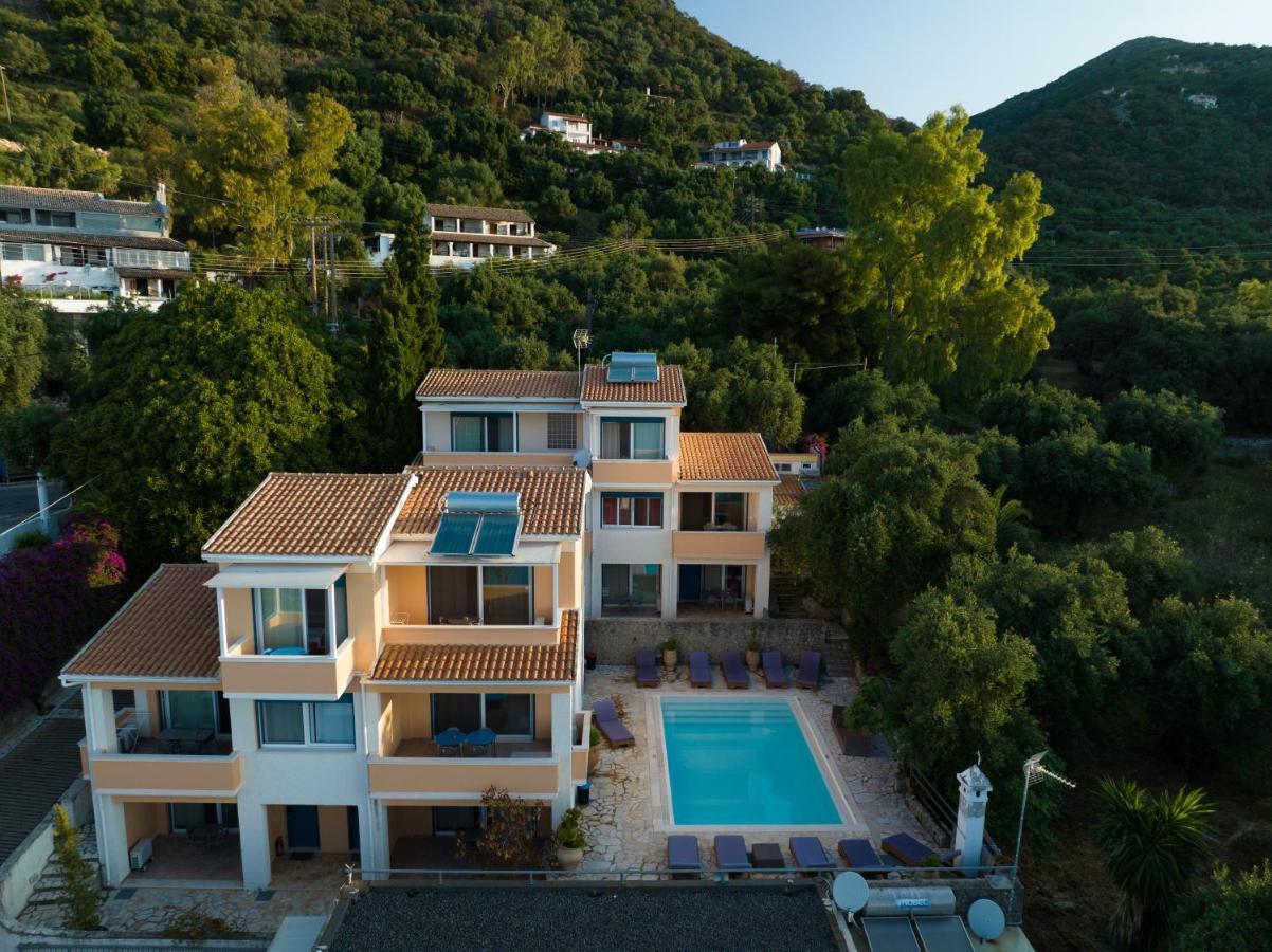 Glyfa Corfu Apartments Barbáti Kültér fotó