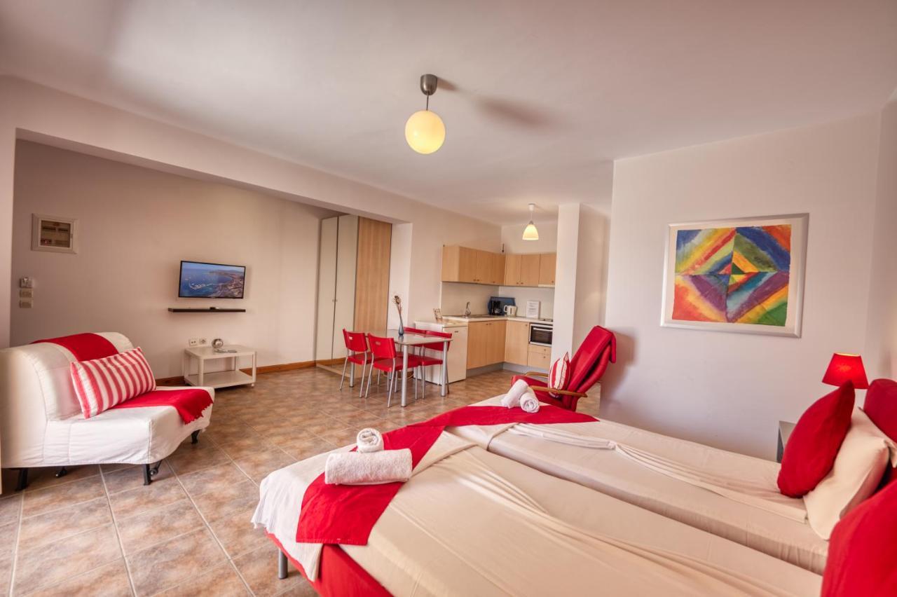 Glyfa Corfu Apartments Barbáti Kültér fotó