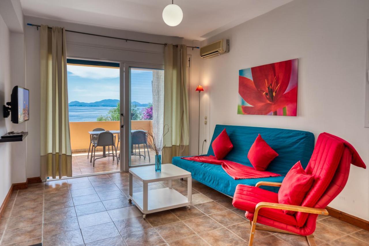 Glyfa Corfu Apartments Barbáti Kültér fotó