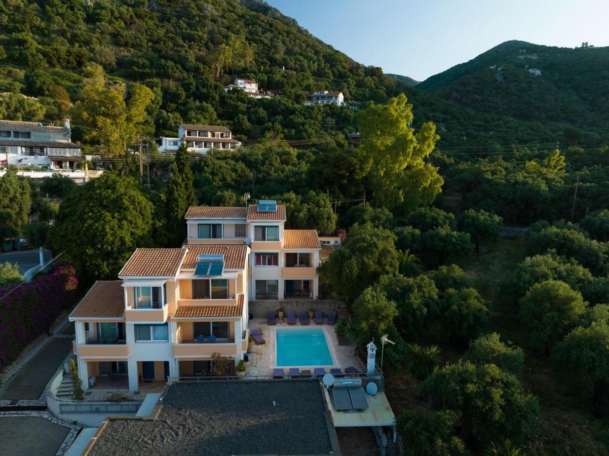 Glyfa Corfu Apartments Barbáti Kültér fotó