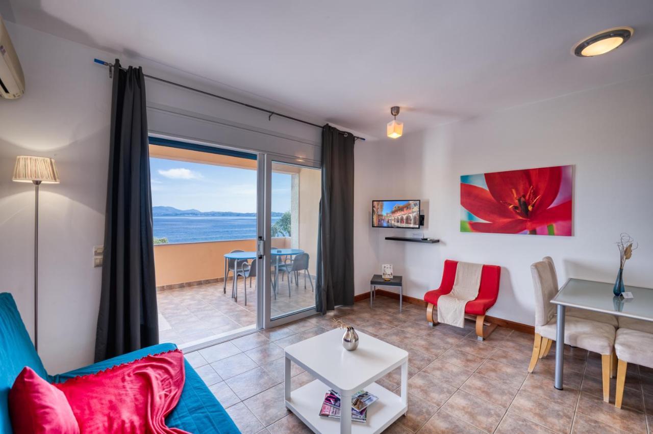 Glyfa Corfu Apartments Barbáti Kültér fotó